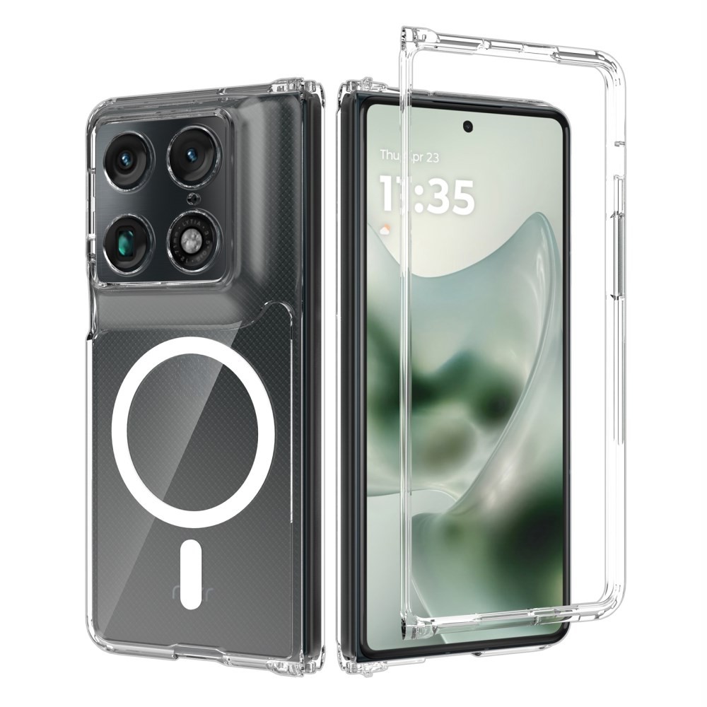 Motorola Razr Fold 5G Crystal Clear MagSafe Σκληρή Θήκη Transparent