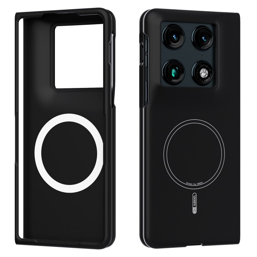 Motorola Razr Fold 5G ABEEL Liquid Silicone Magsafe Θήκη Σιλικόνης Black