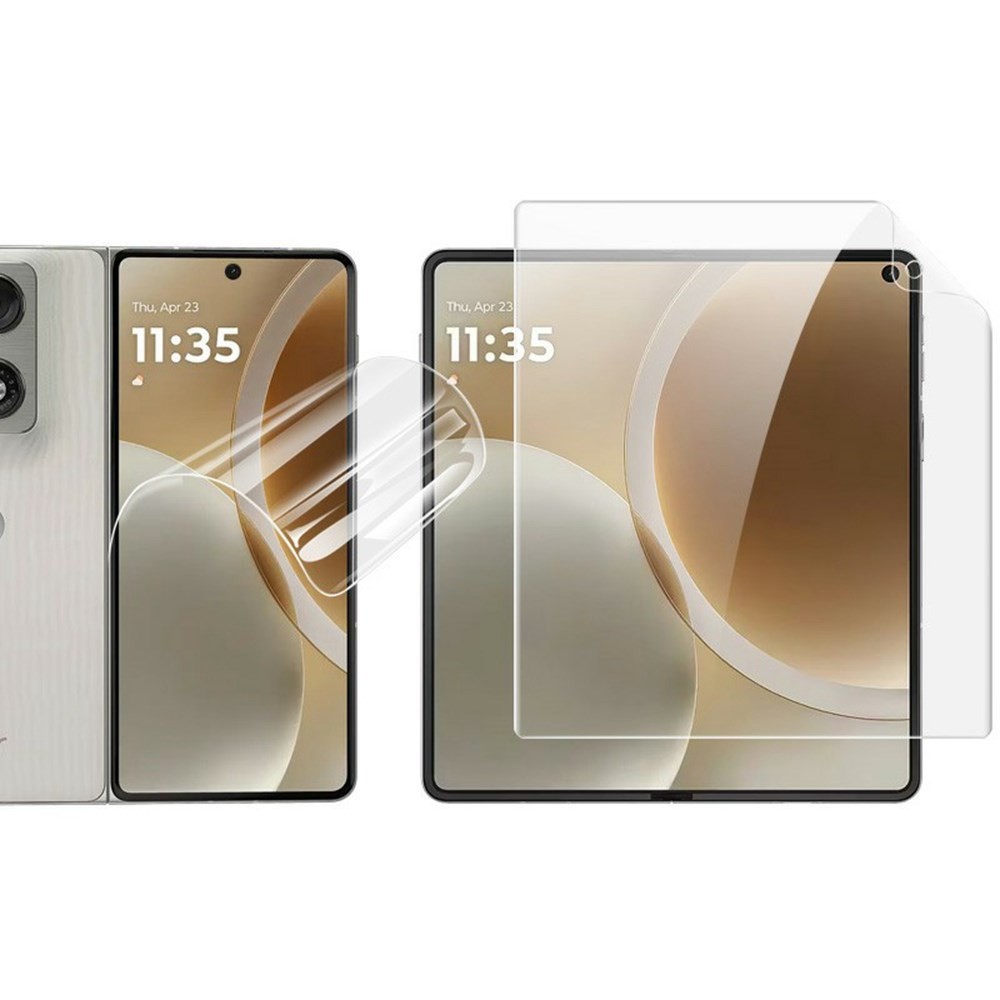 Motorola Razr Fold 5G IMAK Προστατευτική Μεμβράνη Κύριας και Δευτερεύουσας Οθόνης Transparent