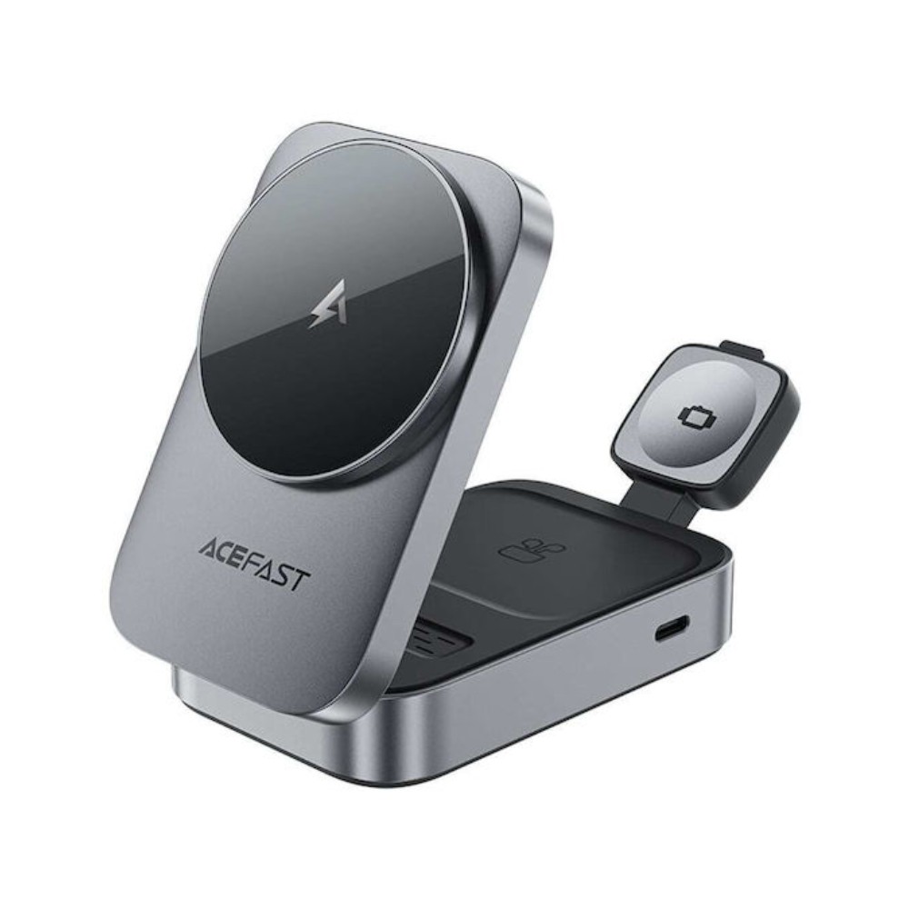 Acefast E22 Charging Station 3in1  22.5W Grey