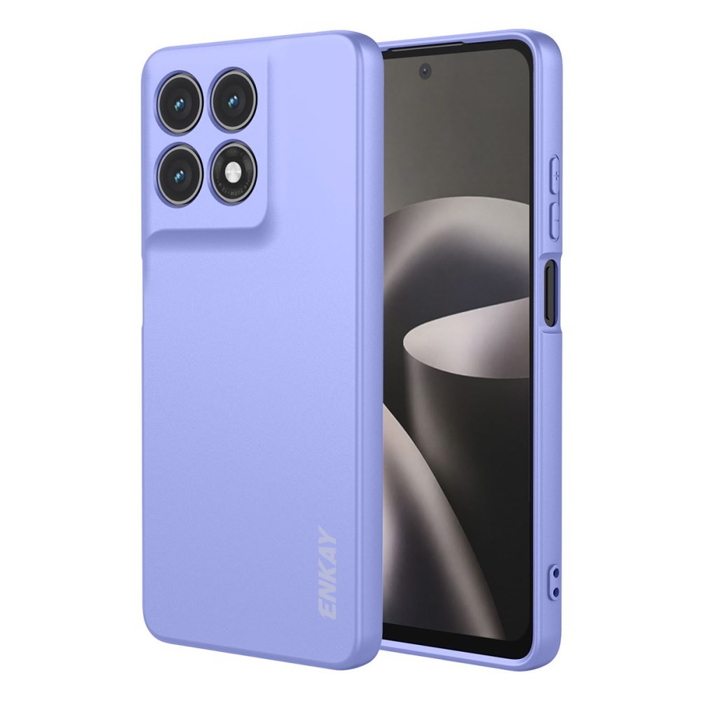 Motorola Moto G47 5G ENKAY Liquid Θήκη Σιλικόνης Purple
