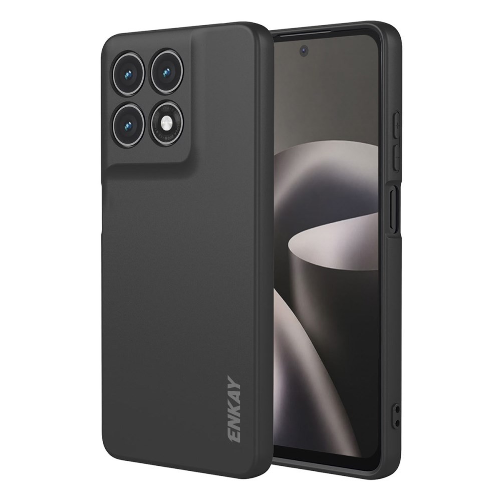 Motorola Moto G47 5G ENKAY Liquid Θήκη Σιλικόνης Black