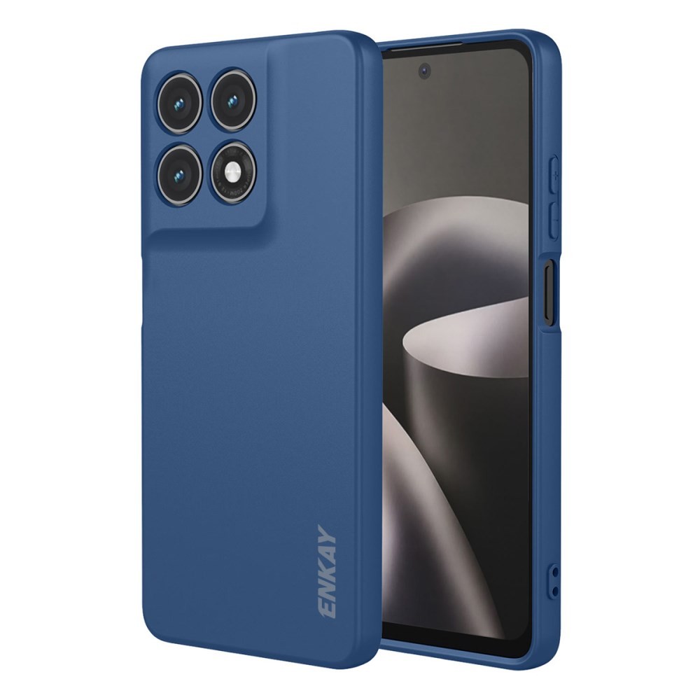 Motorola Moto G47 5G ENKAY Liquid Θήκη Σιλικόνης Dark Blue