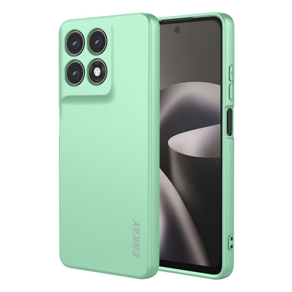 Motorola Moto G47 5G ENKAY Liquid Θήκη Σιλικόνης Light Green