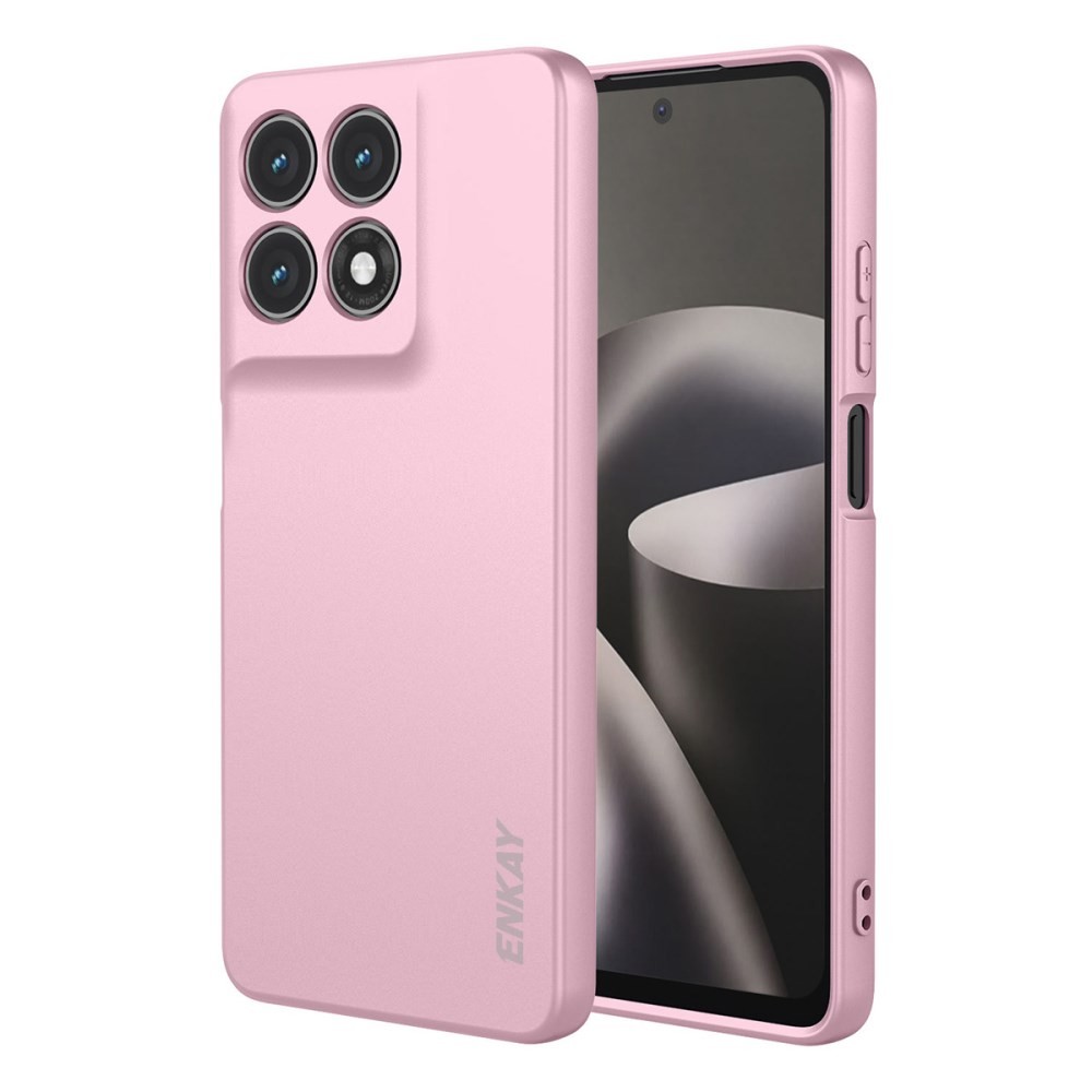 Motorola Moto G47 5G ENKAY Liquid Θήκη Σιλικόνης Pink