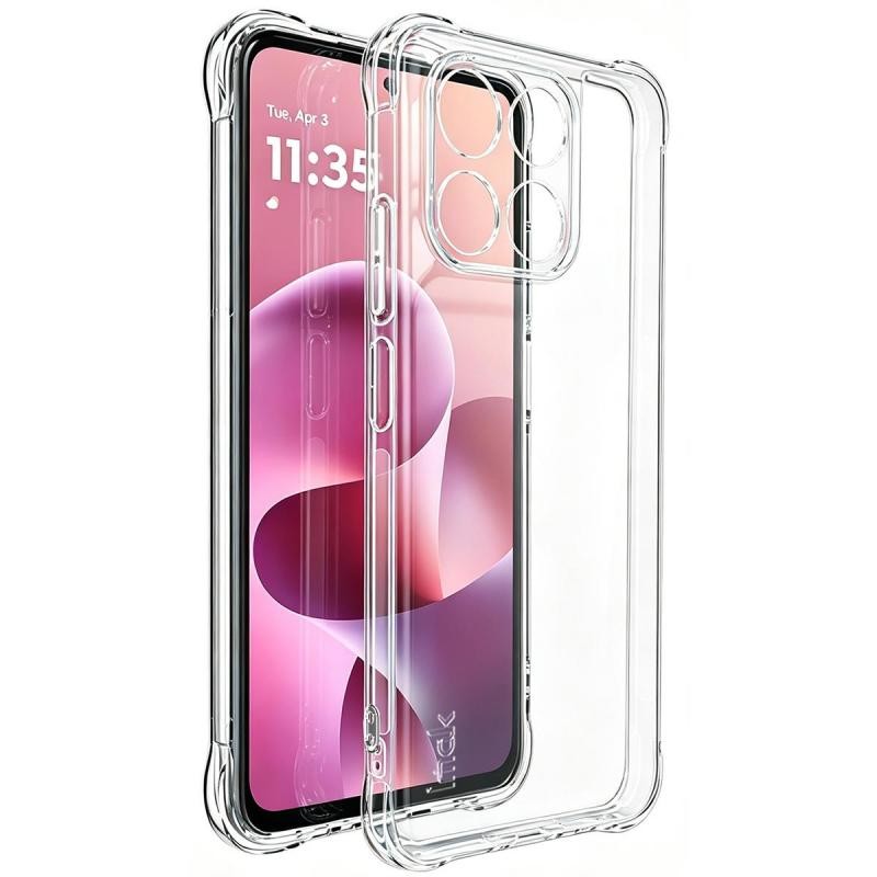 Motorola Moto G47 5G IMAK Buffer Θήκη Σιλικόνης Transparent