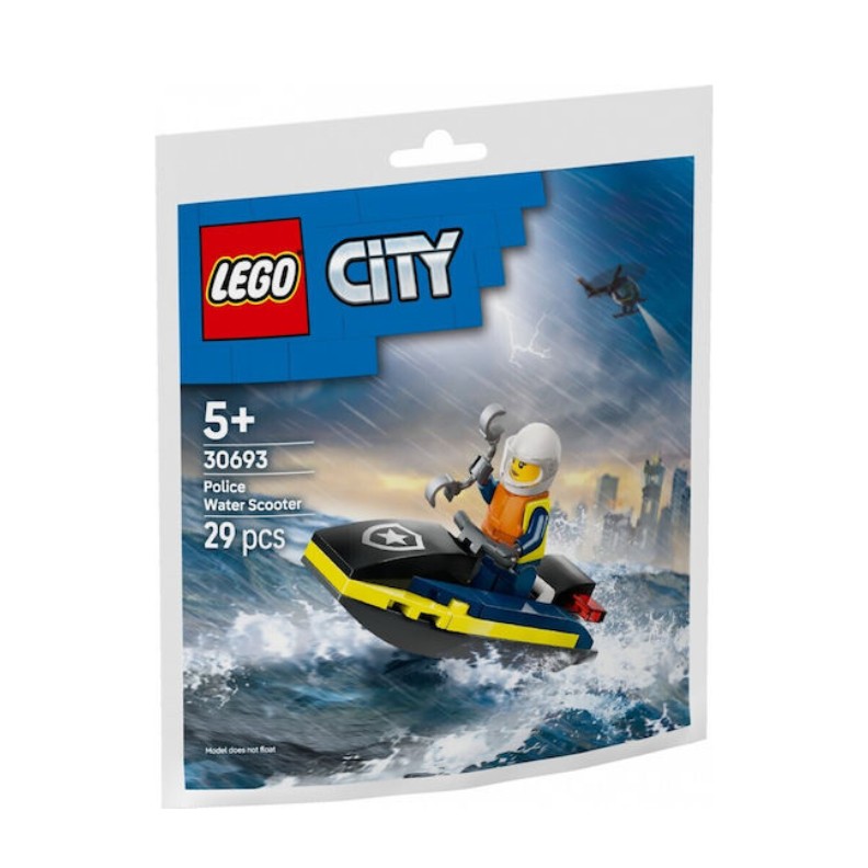 LEGO 6527967 City Police Water Scooter για 5+ Ετών 29τμχ 