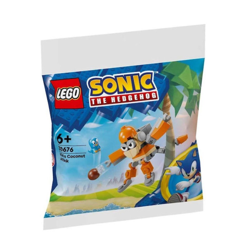 LEGO 6471461 Sonic The Hedgehog Kiki's Coconut Attack για 6+ Ετών 3τμχ 