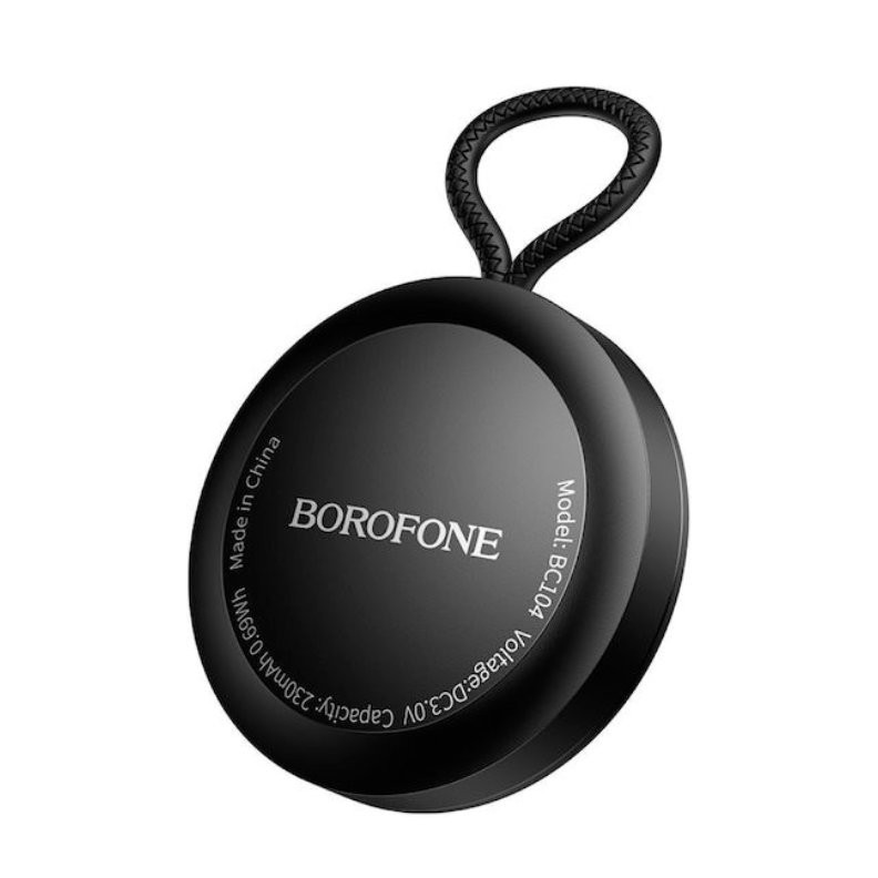 Borofone BC104 Μινι Αντικλεπτική Συσκευή με Λειτουργία Εντοπισμού Black