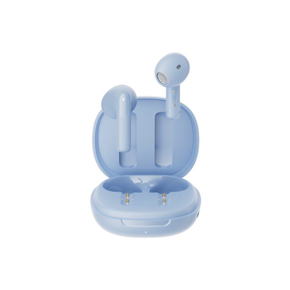 QCY AilyBuds E20 In-ear Bluetooth Handsfree Ακουστικά με Θήκη Φόρτισης Light Blue