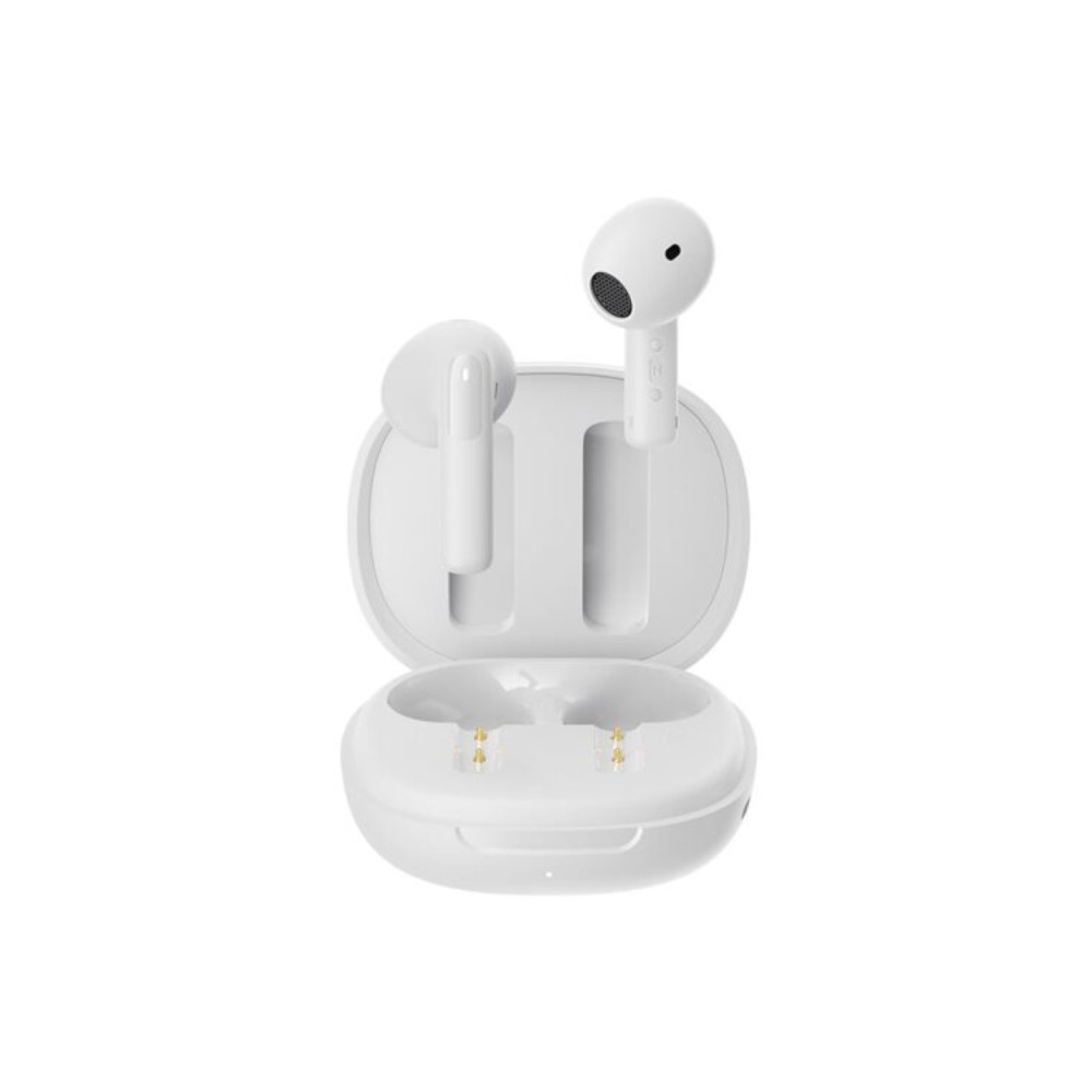 QCY AilyBuds E20 In-ear Bluetooth Handsfree Ακουστικά με Θήκη Φόρτισης White