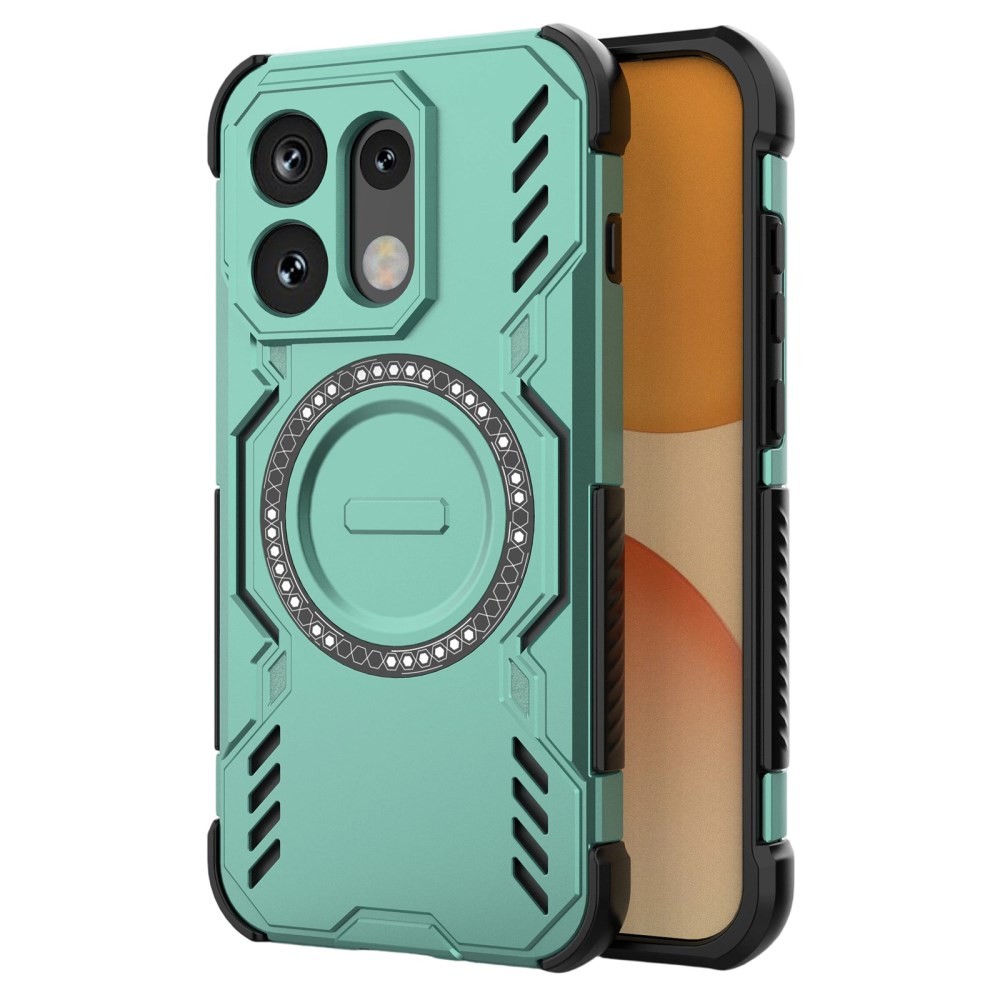 Oppo Reno16 5G / Reno16 Pro 5G Armor Magsafe Σκληρή Θήκη Green