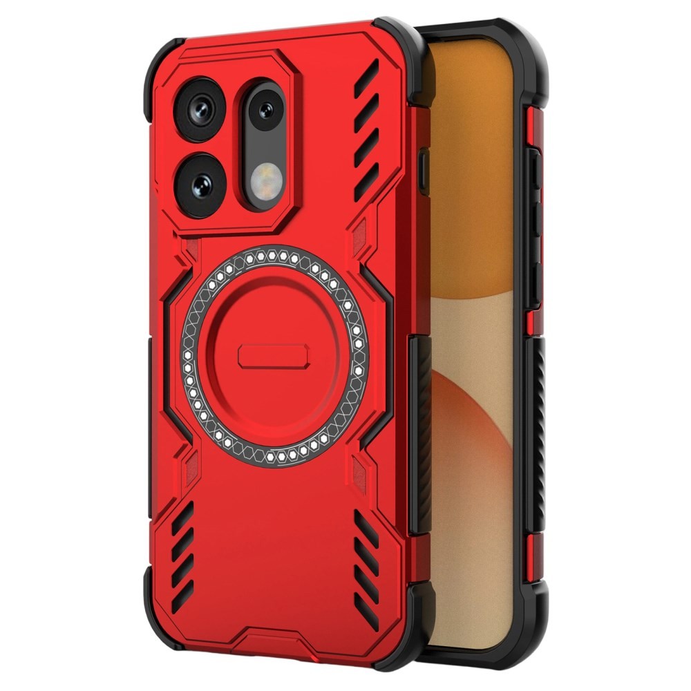 Oppo Reno16 5G / Reno16 Pro 5G Armor Magsafe Σκληρή Θήκη Red