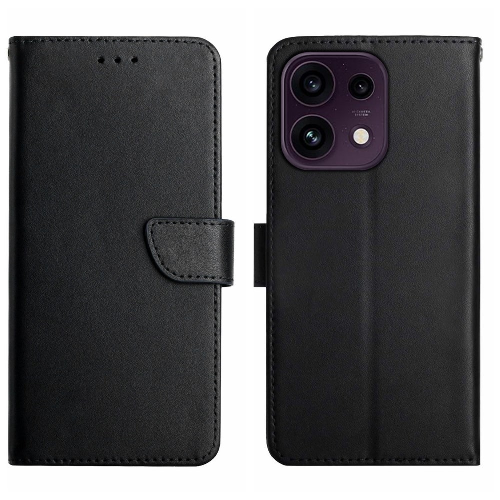 Oppo Reno16 5G / Reno16 Pro 5G Δερμάτινη Θήκη Πορτοφόλι Black