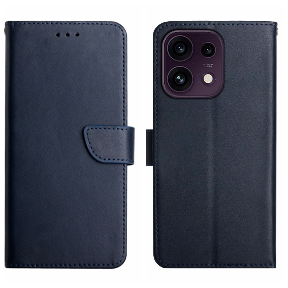Oppo Reno16 5G / Reno16 Pro 5G Δερμάτινη Θήκη Πορτοφόλι Blue