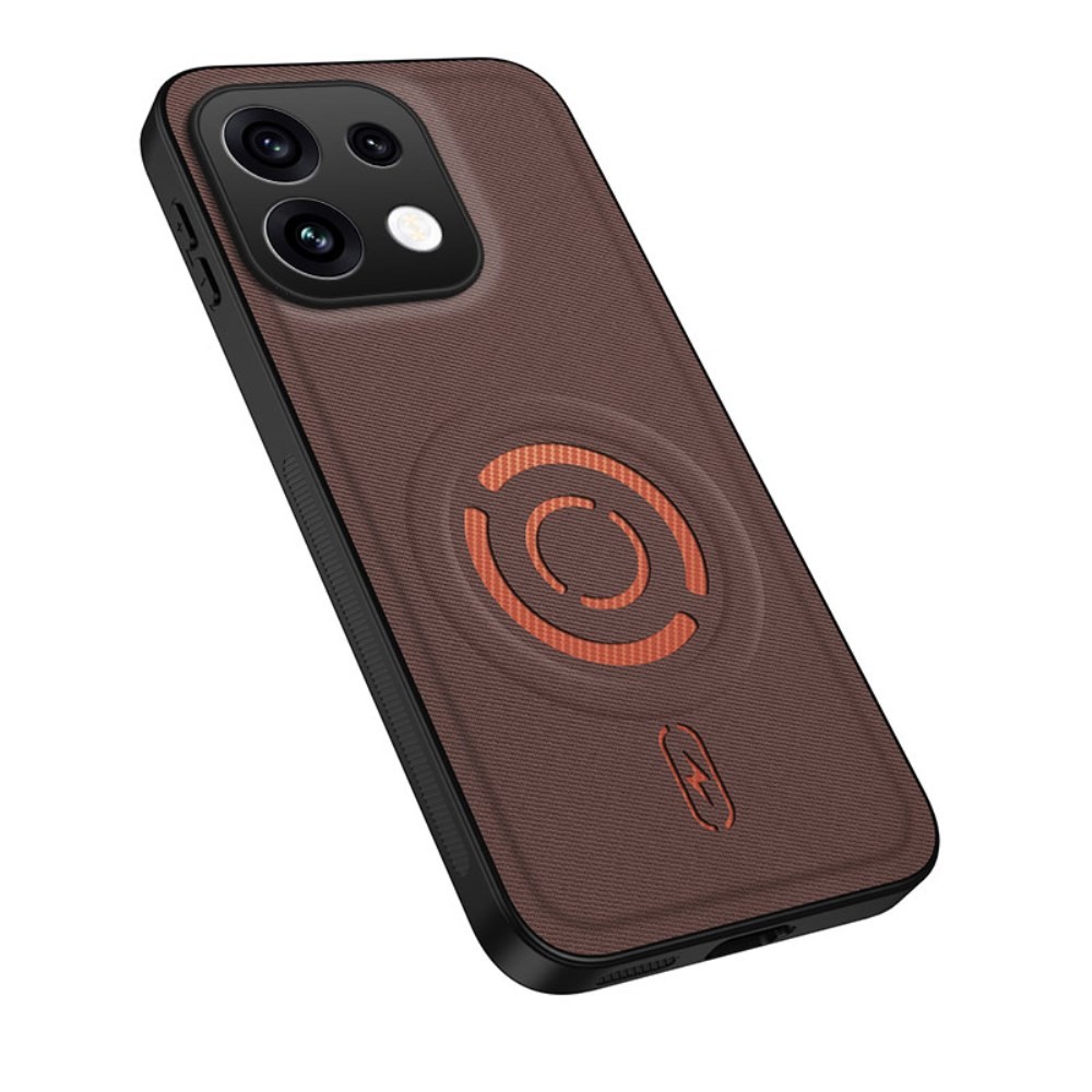Oppo Reno16 F 5G / Reno16 FS 5G KJB Series MagSafe Σκληρή Θήκη Brown