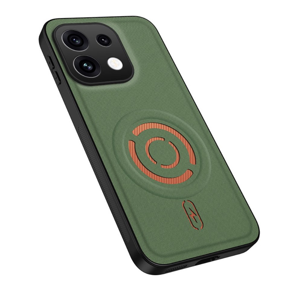 Oppo Reno16 F 5G / Reno16 FS 5G KJB Series MagSafe Σκληρή Θήκη Green