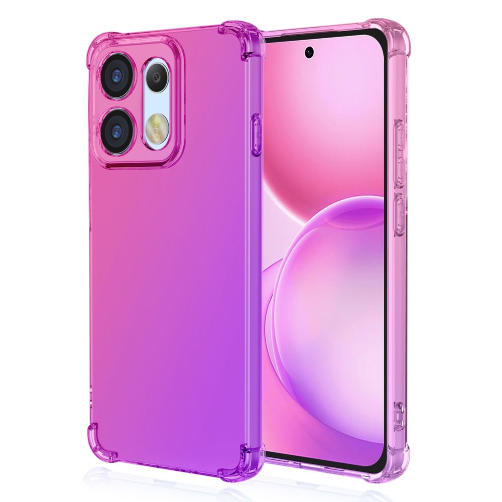 Oppo Reno16 5G / Reno16 Pro 5G Gradient Series Θήκη Σιλικόνης Pink / Purple