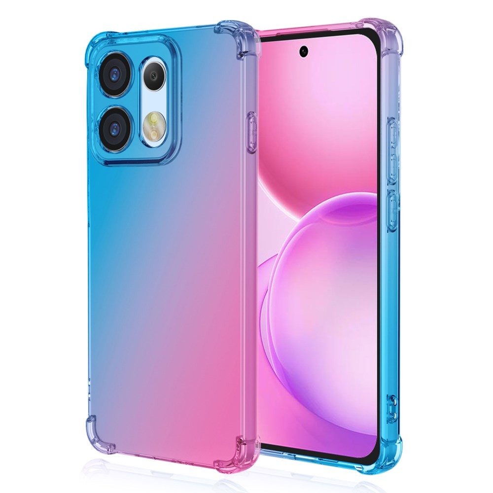 Oppo Reno16 5G / Reno16 Pro 5G Gradient Series Θήκη Σιλικόνης Blue / Pink