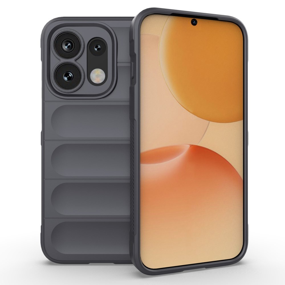 Oppo Reno16 5G / Reno16 Pro 5G Magic Shield Θήκη Σιλικόνης Dark Grey