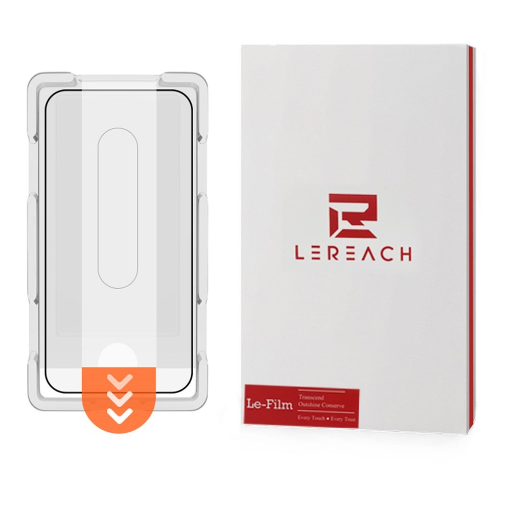 Oppo Reno16 F 5G / Reno16 FS 5G LEREACH Full Tempered Glass με Οδηγό Τοποθέτησης - Προστασία Οθόνης Transparent