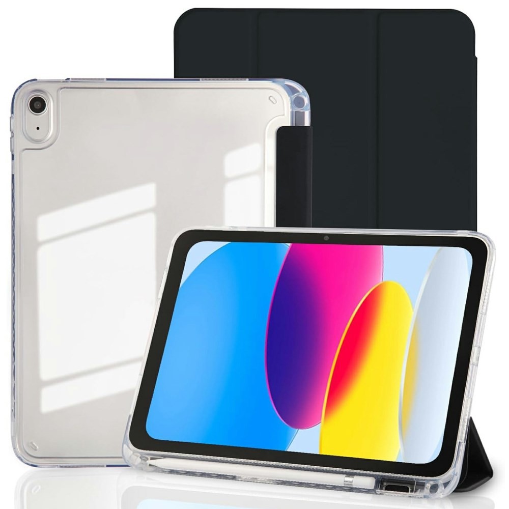 Apple iPad 10.9 (2022) / iPad 11 (2025) Θήκη Βιβλίο με Υποδοχή για Πενάκι Black