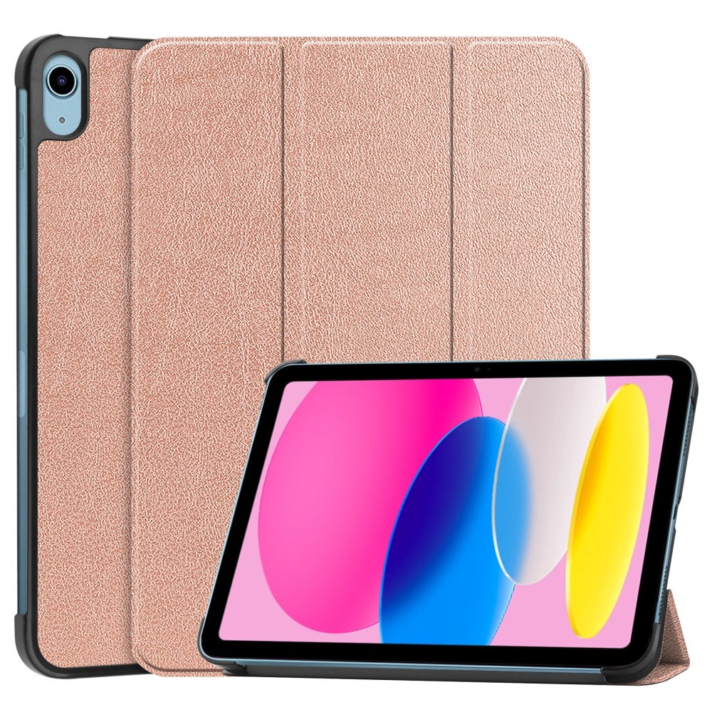 Apple iPad 10.9 (2022) / iPad 11 (2025) Θήκη Βιβλίο Rose Gold