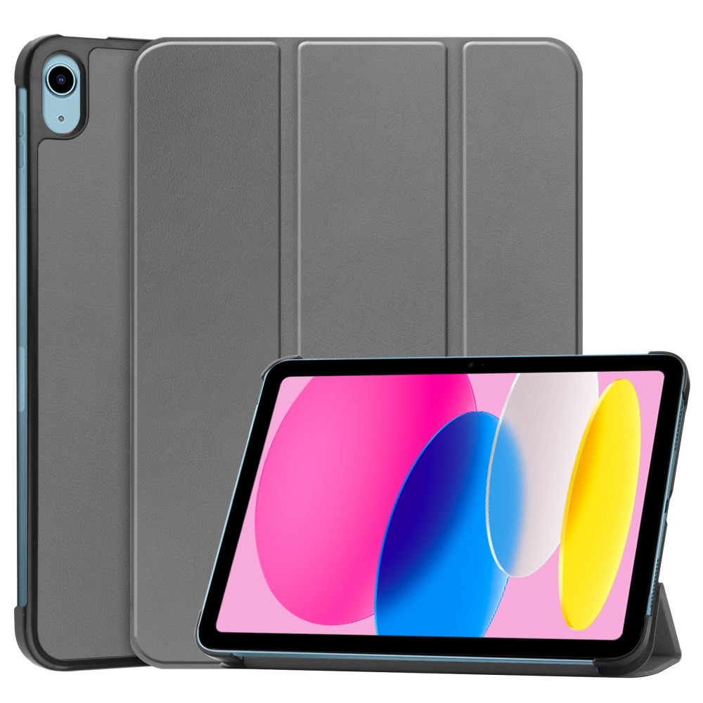 Apple iPad 10.9 (2022) / iPad 11 (2025) Θήκη Βιβλίο Grey