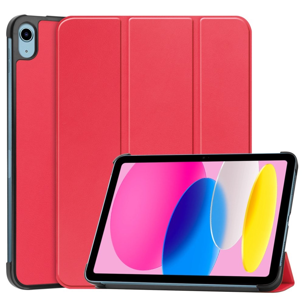 Apple iPad 10.9 (2022) / iPad 11 (2025) Θήκη Βιβλίο Red