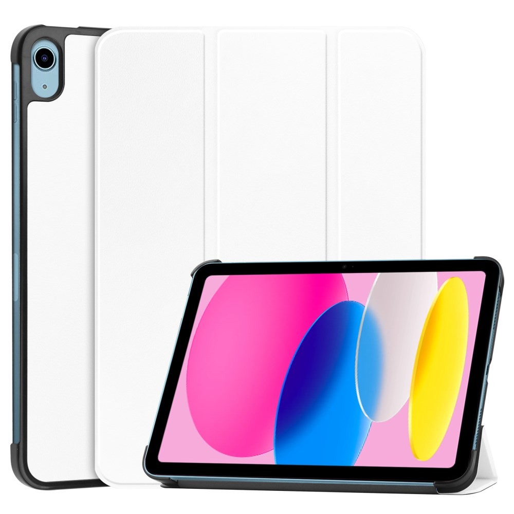 Apple iPad 10.9 (2022) / iPad 11 (2025) Θήκη Βιβλίο White