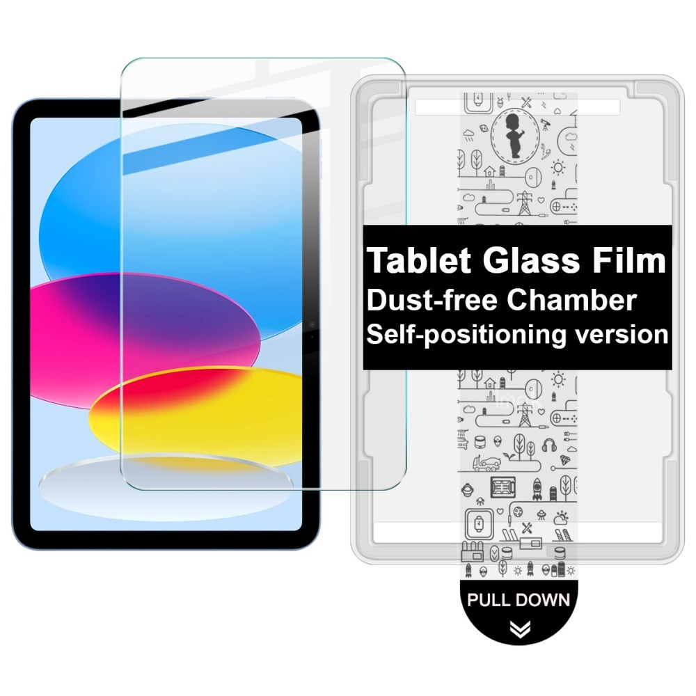 Apple iPad 10.9 (2022) / iPad 11 (2025) Easy Install Full Tempered Glass με Οδηγό Τοποθέτησης Transparent
