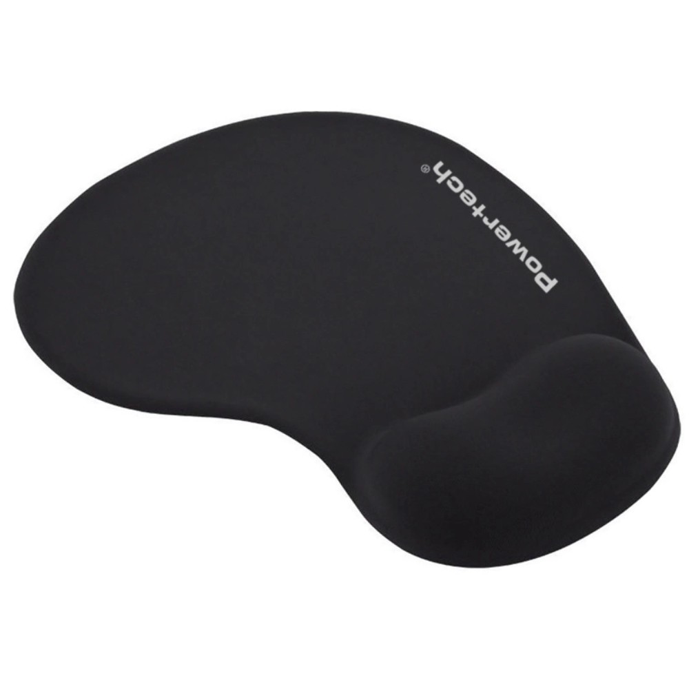 Powertech PT-1293 Mousepad με Στήριγμα Καρπού 230x190x180 mm Black