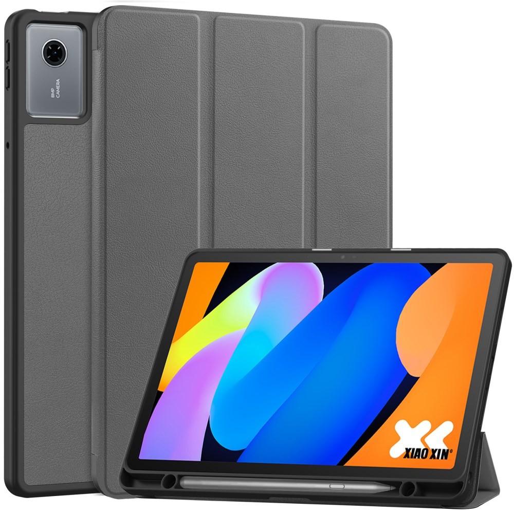 Lenovo Idea Tab 11 Θήκη Βιβλίο με Υποδοχή για Πενάκι Grey