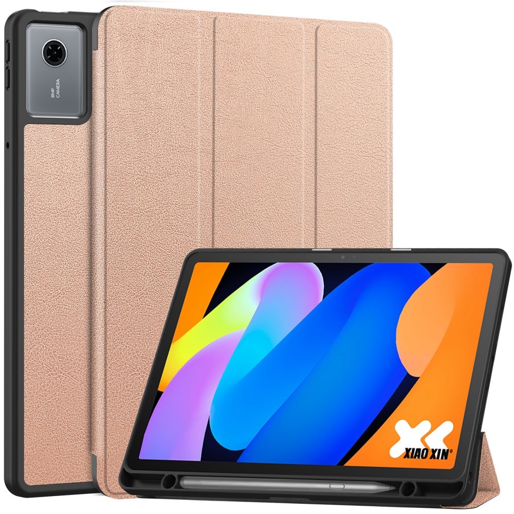 Lenovo Idea Tab 11 Θήκη Βιβλίο με Υποδοχή για Πενάκι Rose Gold