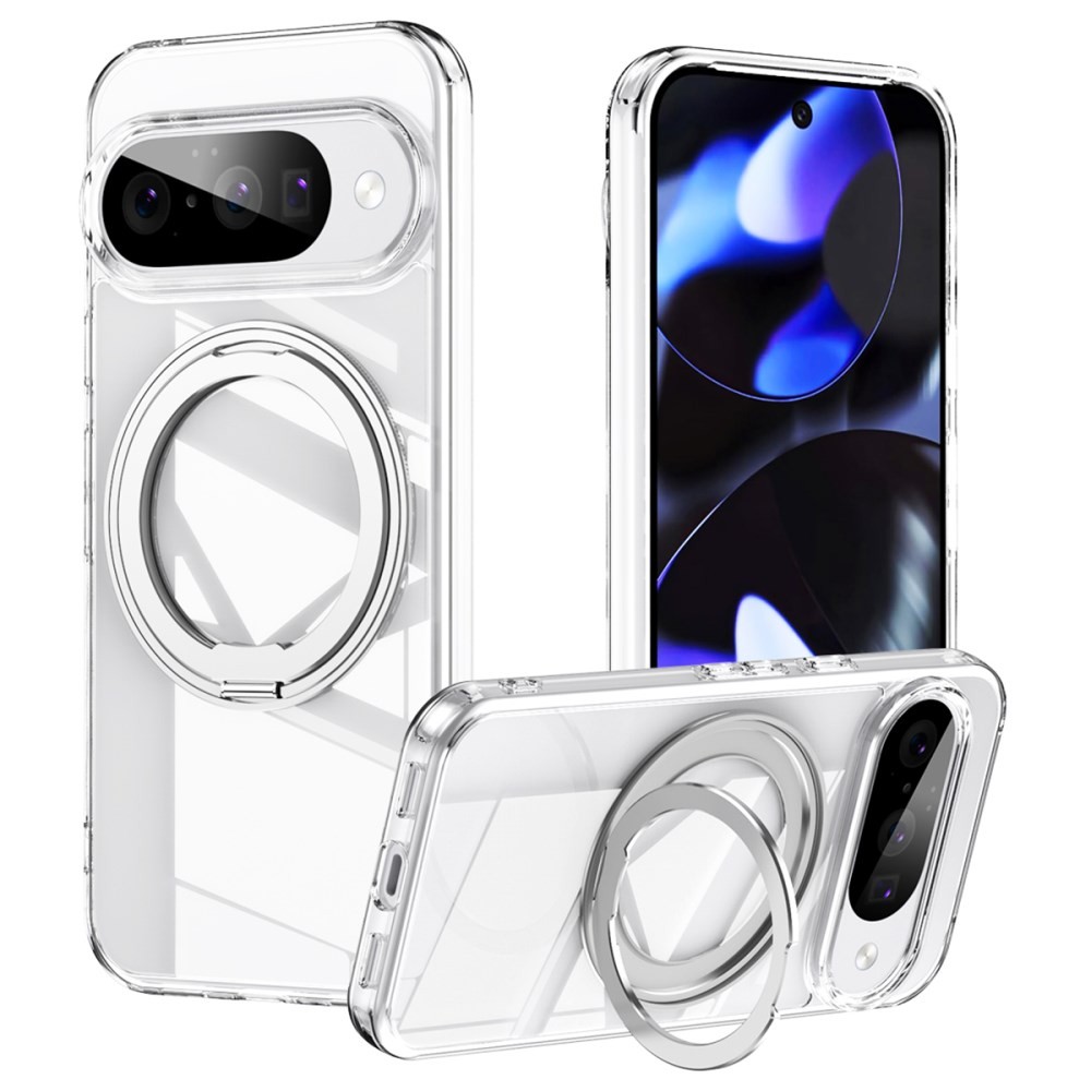 Google Pixel 11 5G/11 Pro 5G Magsafe Acrylic Σκληρή Θήκη με Στήριγμα Transparent