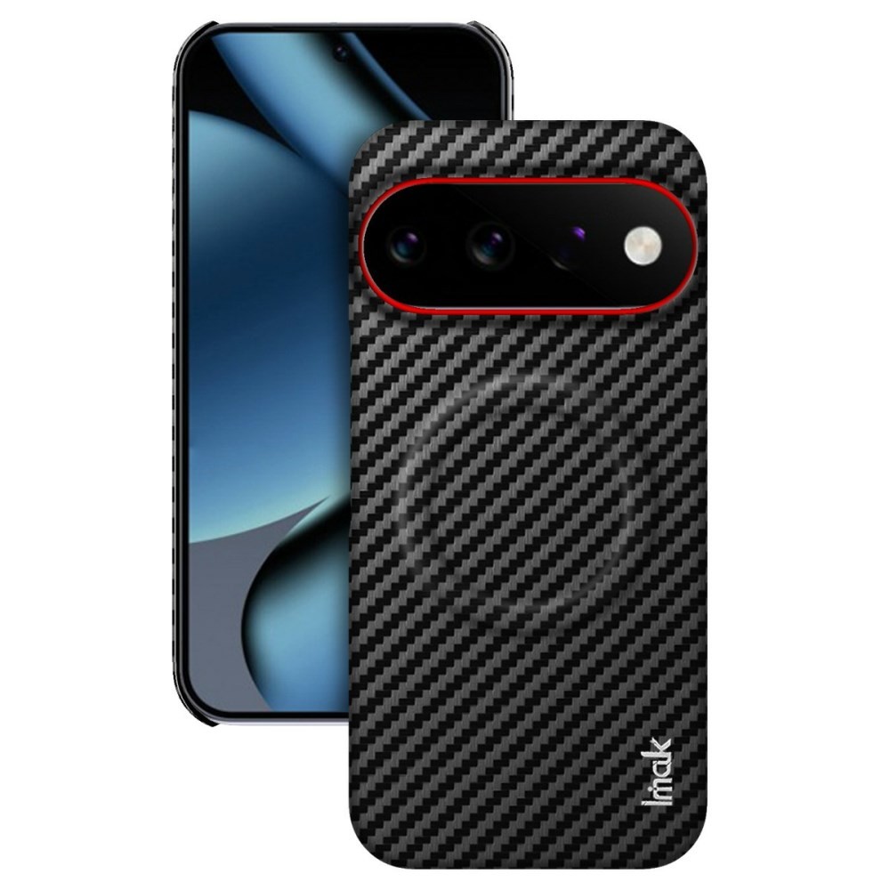 Google Pixel 11 5G/11 Pro 5G IMAK Magsafe Ruiyi Series Σκληρή Θήκη Carbon Fiber Texture Black
