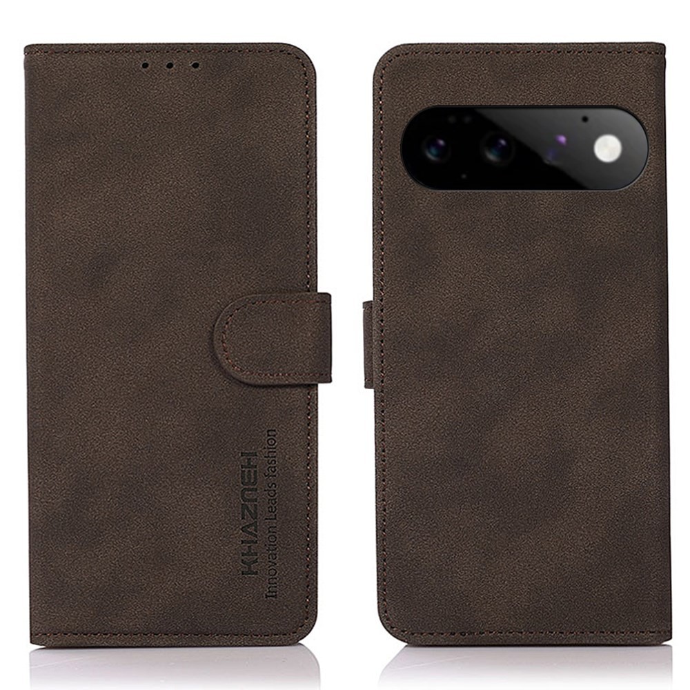 Google Pixel 11 5G/11 Pro 5G KHAZNEH Retro Θήκη Πορτοφόλι Brown