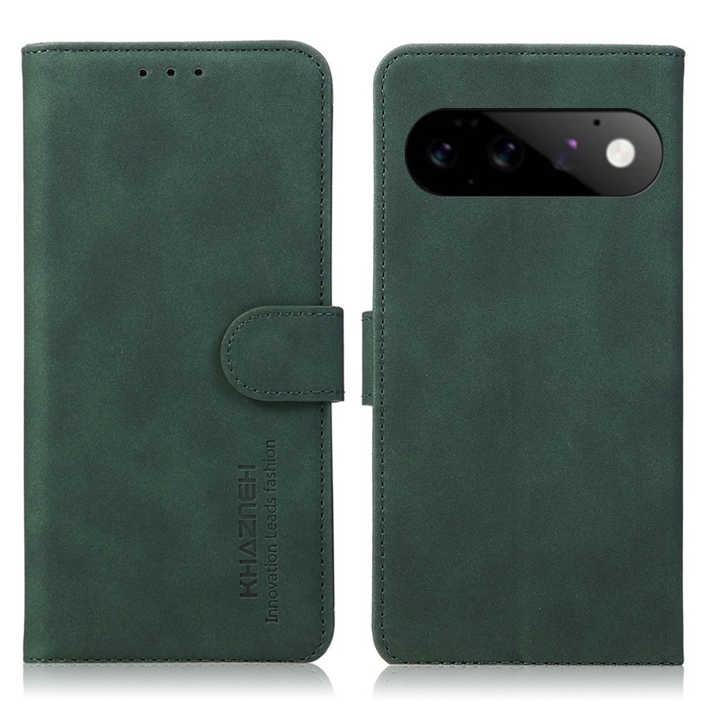 Google Pixel 11 5G/11 Pro 5G KHAZNEH Retro Θήκη Πορτοφόλι Green