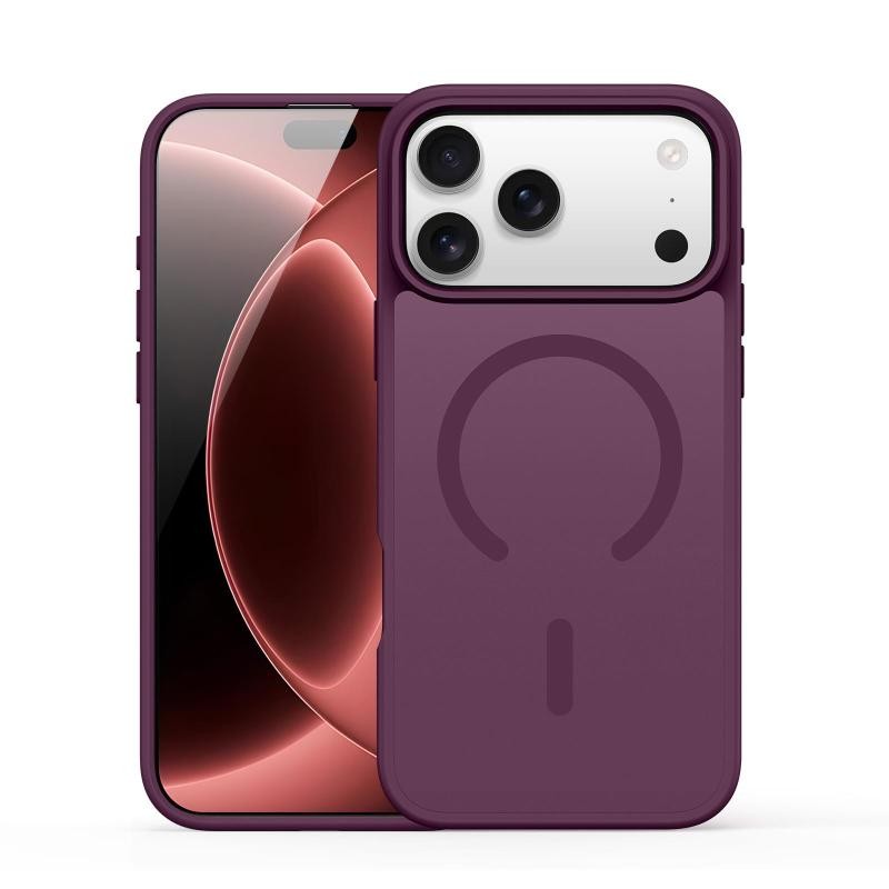 Apple iPhone 17 Pro Max/18 Pro Max DUX DUCIS Yind Series MagSafe Σκληρή Θήκη Cherry Red